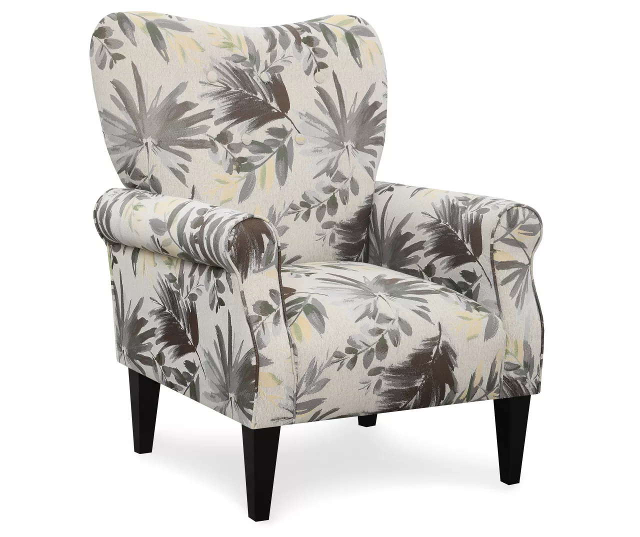 Willow River Lincoln Floral Accent Chair 4 Willow River Lincoln Floral Accent Chair - Image 4