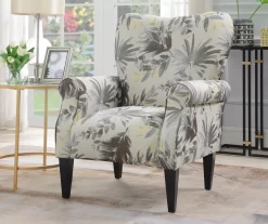 Willow River Lincoln Floral Accent Chair 25 Willow River Lincoln Floral Accent Chair -Chic Furniture Shop 810519969 7