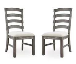 Grayfield Upholstered Dining Chairs, 2-Pack