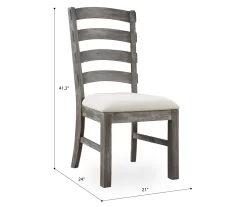 Grayfield Upholstered Dining Chairs, 2-Pack -Chic Furniture Shop 810520068 2