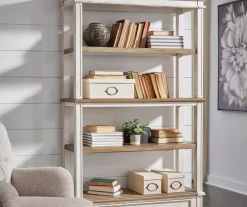 Realyn 4-Shelf Bookcase 8 Realyn 4-Shelf Bookcase -Chic Furniture Shop 810523813 4