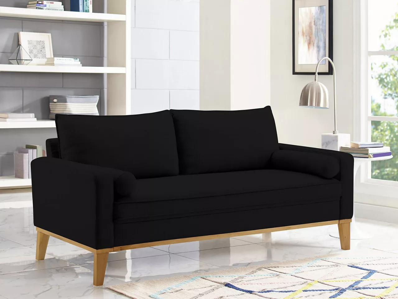 Torrence Black Sofa 9 Torrence Black Sofa - Image 9