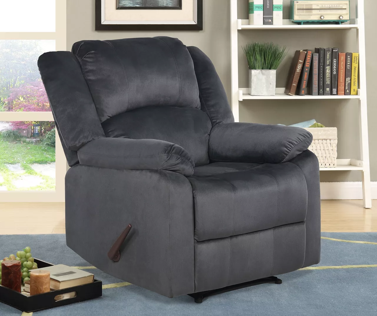 Sorrenson Gray Recliner 2 Sorrenson Gray Recliner - Image 2
