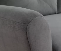 Hayward Gray Rolled Arm Sectional -Chic Furniture Shop 810524579 7