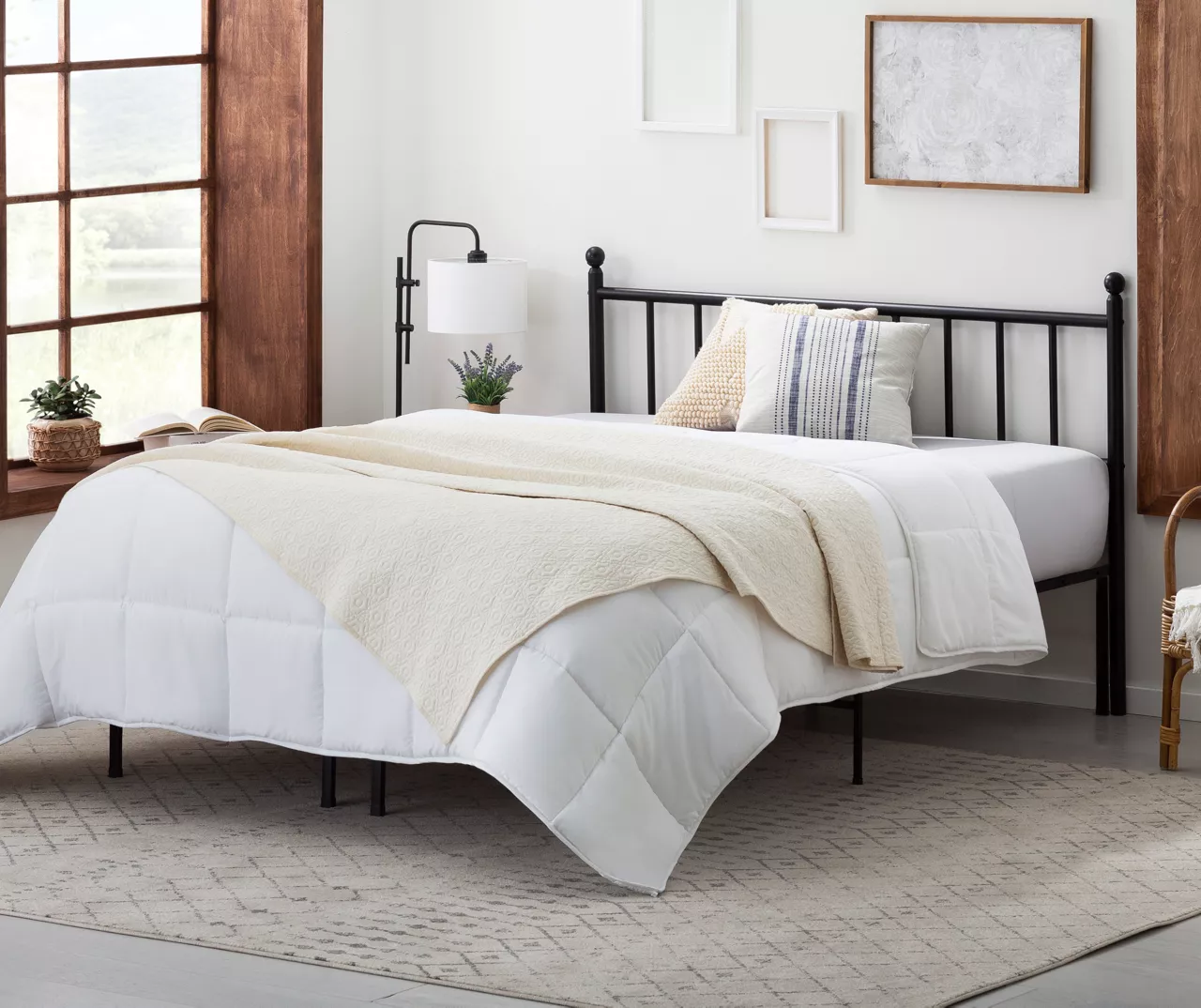 Brookside Vertical Bar Metal Headboard 4 Brookside Vertical Bar Metal Headboard - Image 4