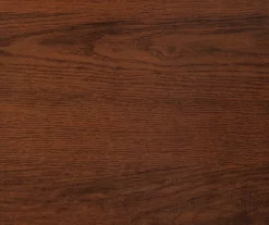 60" Cherry Woodgrain & Black Floating Desk -Chic Furniture Shop 810527325 4