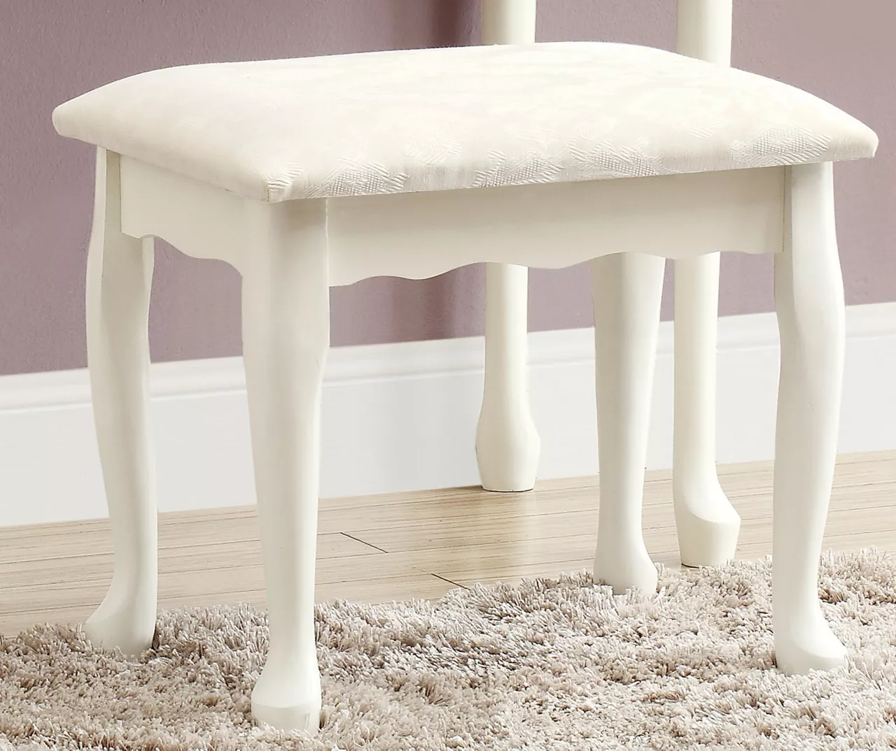 Antique White 2-Piece Mirror Vanity Set 4 Antique White 2-Piece Mirror Vanity Set - Image 4