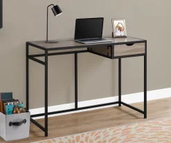 Monarch 42" Single Drawer Computer Desk -Chic Furniture Shop 810527357 1
