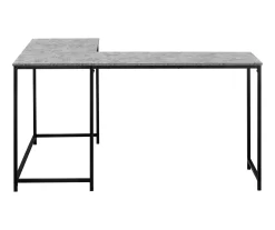 Monarch L-Shaped Metal Corner Desk -Chic Furniture Shop 810527367 3