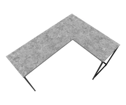 Monarch L-Shaped Metal Corner Desk -Chic Furniture Shop 810527367 4