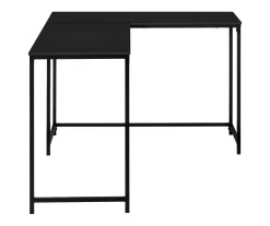 Black Metal L-Shaped Corner Desk 14 Black Metal L-Shaped Corner Desk -Chic Furniture Shop 810527369 5