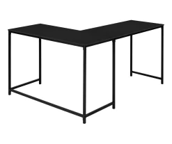 Black Metal L-Shaped Corner Desk 15 Black Metal L-Shaped Corner Desk -Chic Furniture Shop 810527369 6