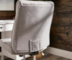 Real Living Villa Park Upholstered Armless Office Chair -Chic Furniture Shop 810531602 6