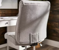 Real Living Villa Park Upholstered Armless Office Chair -Chic Furniture Shop 810531603 2