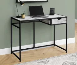 42" Single Drawer Computer Desk 34 42" Single Drawer Computer Desk -Chic Furniture Shop 810533362 1