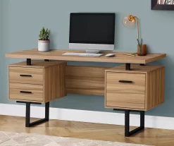 60" 3-Drawer Computer Desk -Chic Furniture Shop 810533366 1