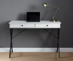 Real Living Rustic 2-Drawer Writing Desk -Chic Furniture Shop 810534673 11