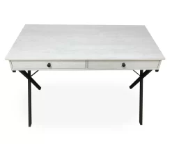 Real Living Rustic 2-Drawer Writing Desk -Chic Furniture Shop 810534673 3