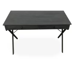 Real Living Rustic 2-Drawer Writing Desk -Chic Furniture Shop 810534674 2