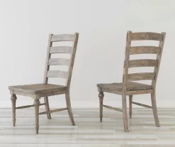 Sandstone Buff Ladderback Upholstered Dining Chairs, 2-Pack -Chic Furniture Shop 810535746 6