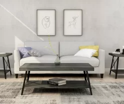 Pomona Gray & Steel Gray 24" Wood Open-Shelf End Table 13 Pomona Gray & Steel Gray 24" Wood Open-Shelf End Table -Chic Furniture Shop 810535749 8