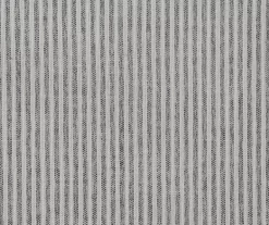 Pebble Gray Striped Upholstered Round Ottoman 7 Pebble Gray Striped Upholstered Round Ottoman -Chic Furniture Shop 810535758 3