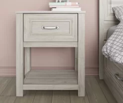 Sierra Ridge Levi Light Walnut Nightstand -Chic Furniture Shop 810538118 3