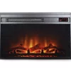 23" Mesh Electric Fireplace Insert