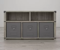 Nova Gray Oak Bedroom Storage Bench 8 Nova Gray Oak Bedroom Storage Bench -Chic Furniture Shop 810538200 1