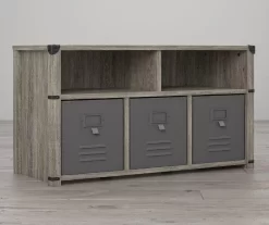 Nova Gray Oak Bedroom Storage Bench 9 Nova Gray Oak Bedroom Storage Bench -Chic Furniture Shop 810538200 2
