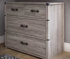 Nova Gray Oak 4-Drawer Storage Dresser -Chic Furniture Shop 810538201 3