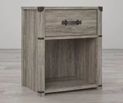 Nova Gray Oak Nightstand 9 Nova Gray Oak Nightstand -Chic Furniture Shop 810538202 2