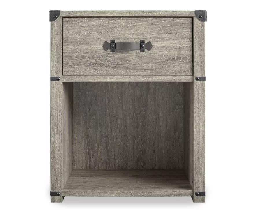 Nova Gray Oak Nightstand 1 Nova Gray Oak Nightstand