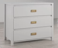 Monarch Hill Haven Dove Gray 3-Drawer Dresser