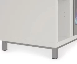 48" Intrepid White Electric Fireplace Console 9 48" Intrepid White Electric Fireplace Console -Chic Furniture Shop 810538247 4