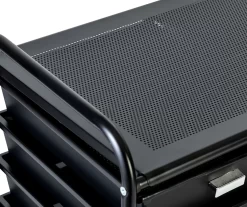 Black Metal 12-Drawer Rolling Storage Cart 9 Black Metal 12-Drawer Rolling Storage Cart -Chic Furniture Shop 810539917 4