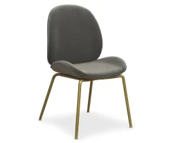 CosmoLiving Astor Velvet Dining Chair -Chic Furniture Shop 810540998 3