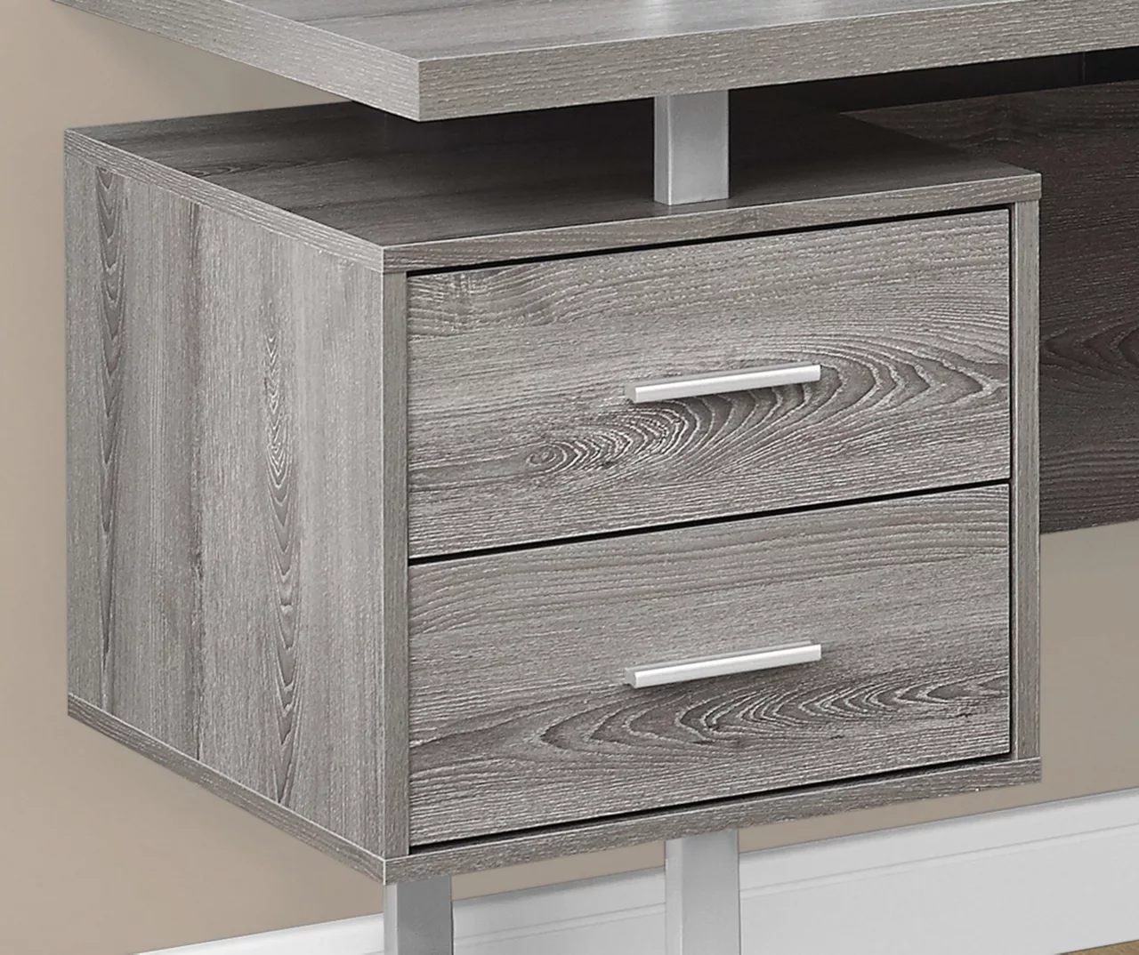 Monarch Metal 3-Drawer L-Shaped Computer Desk 12 Monarch Metal 3-Drawer L-Shaped Computer Desk - Image 12