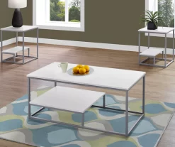 Monarch Tiered 3-Piece Occasional Set -Chic Furniture Shop 810542418 1