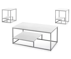 Monarch Tiered 3-Piece Occasional Set -Chic Furniture Shop 810542418 2