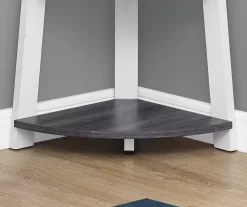 Monarch 5-Shelf Etagere Corner Bookcase -Chic Furniture Shop 810542443 3