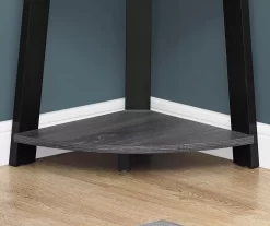 Monarch 5-Shelf Etagere Corner Bookcase -Chic Furniture Shop 810542444 3