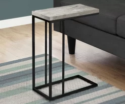 Monarch Reclaimed Wood Look C Side Table -Chic Furniture Shop 810542490 1