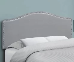 Monarch Faux Leather Button Tufted Headboard -Chic Furniture Shop 810542516 1