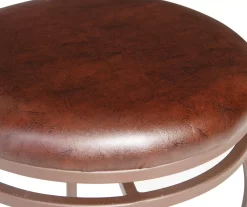 Pike Brown 3-Piece Upholstered Adjustable Swivel Stool Set -Chic Furniture Shop 810543038 A8 6