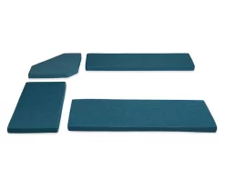 Morgan Vintage Blue 4-Piece Polyester Nook Cushion Set -Chic Furniture Shop 810543123 4