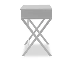 Kari White Lift-Top Campaign Desk 6 Kari White Lift-Top Campaign Desk -Chic Furniture Shop 810543181 4