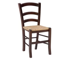 Bordeaux Walnut Handwoven Ladder Back Side Chairs, 2-Pack -Chic Furniture Shop 810543200 A0 2