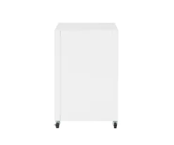 Kari White 2-Drawer Rolling Filing Cabinet 8 Kari White 2-Drawer Rolling Filing Cabinet -Chic Furniture Shop 810543247 4