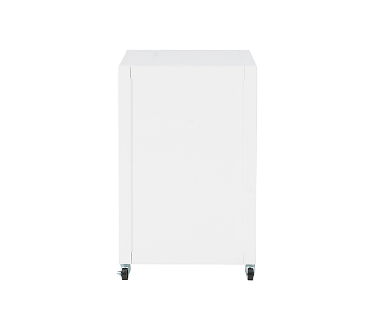Kari White 2-Drawer Rolling Filing Cabinet 4 Kari White 2-Drawer Rolling Filing Cabinet - Image 4